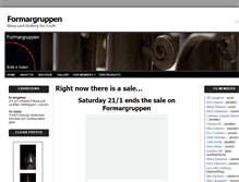 Tablet Screenshot of eng.formargruppen.se